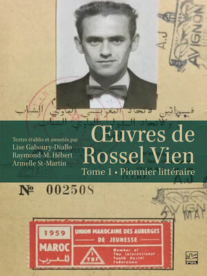 cover image of Œuvres de Rossel Vien. Tome I